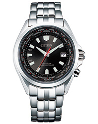 Citizen Divers Ziffernblatt: Schwarz Index  Gliederband Funksolar 100 Meter Ref.-Nr.: CB0220-85E Ind.-Nr: H145-R013513