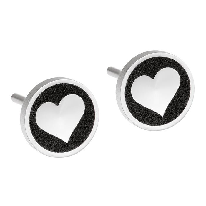 Ernstes Design Ohrringe Ref.-Nr.: E470 EST/- Edelstahl, Silber