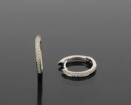 Ohrschmuck Ref.-Nr.: 297628019 585/- Gold, gelb 30 Diamant Wesselton kleine Einschl&uuml;sse Brillantschliff 0,10ct. 