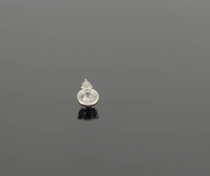 Halsschmuck Ref.-Nr.: 650936019 333/- Gold, wei&szlig; Zirkonia  Wei&szlig; 