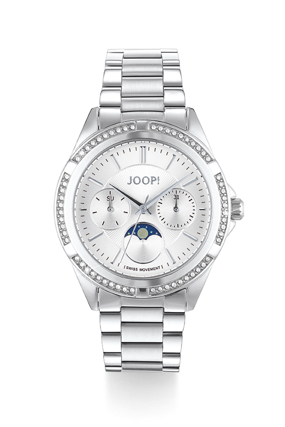 Joop Uhren Damenuhren Ziffernblatt: Hell Index  Gliederband Quartz 50 Meter Ref.-Nr.: 2027343