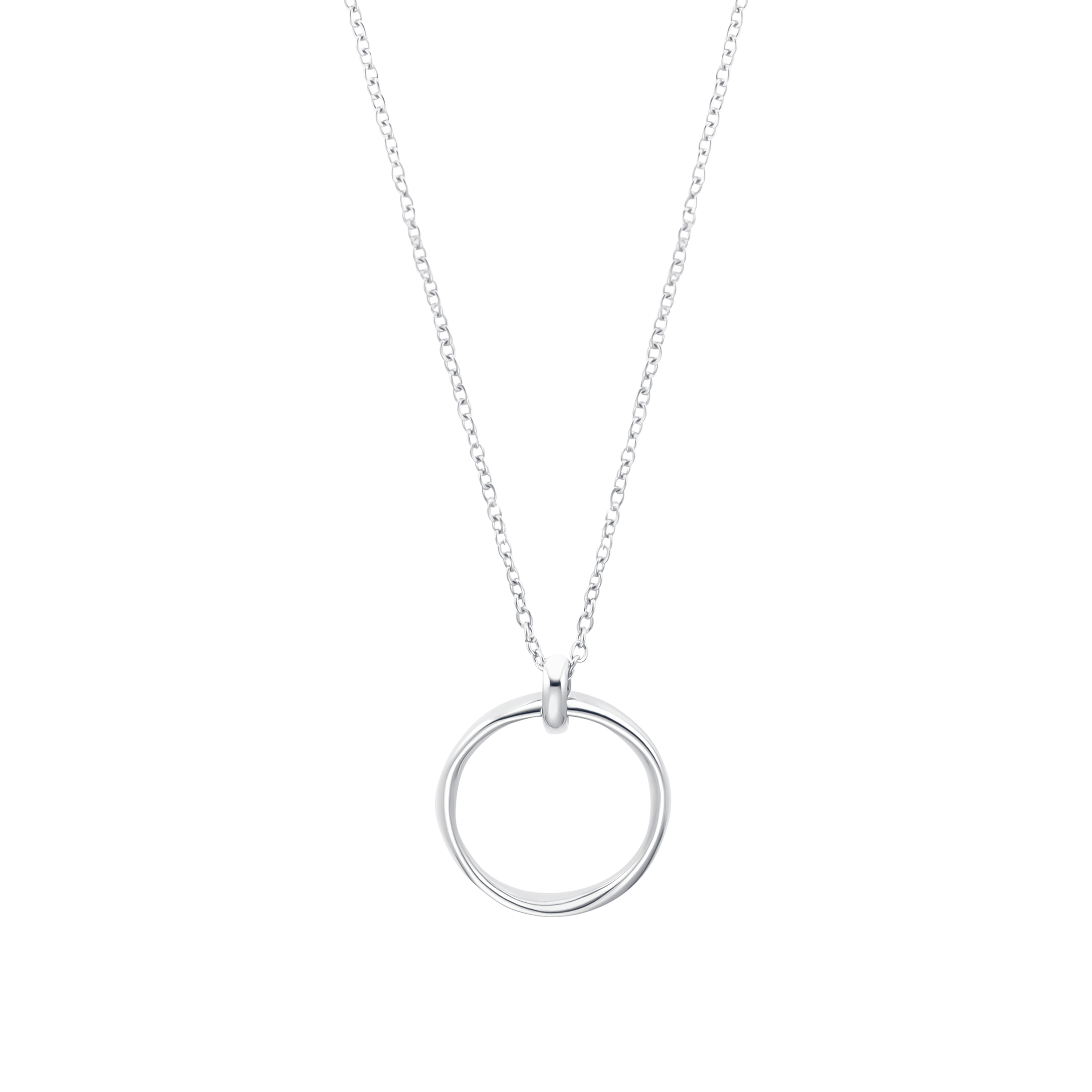 S. Oliver s.Oliver Halsschmuck Ref.-Nr.: 2032532 EST/- Edelstahl, Silber L&auml;nge 50+3cm