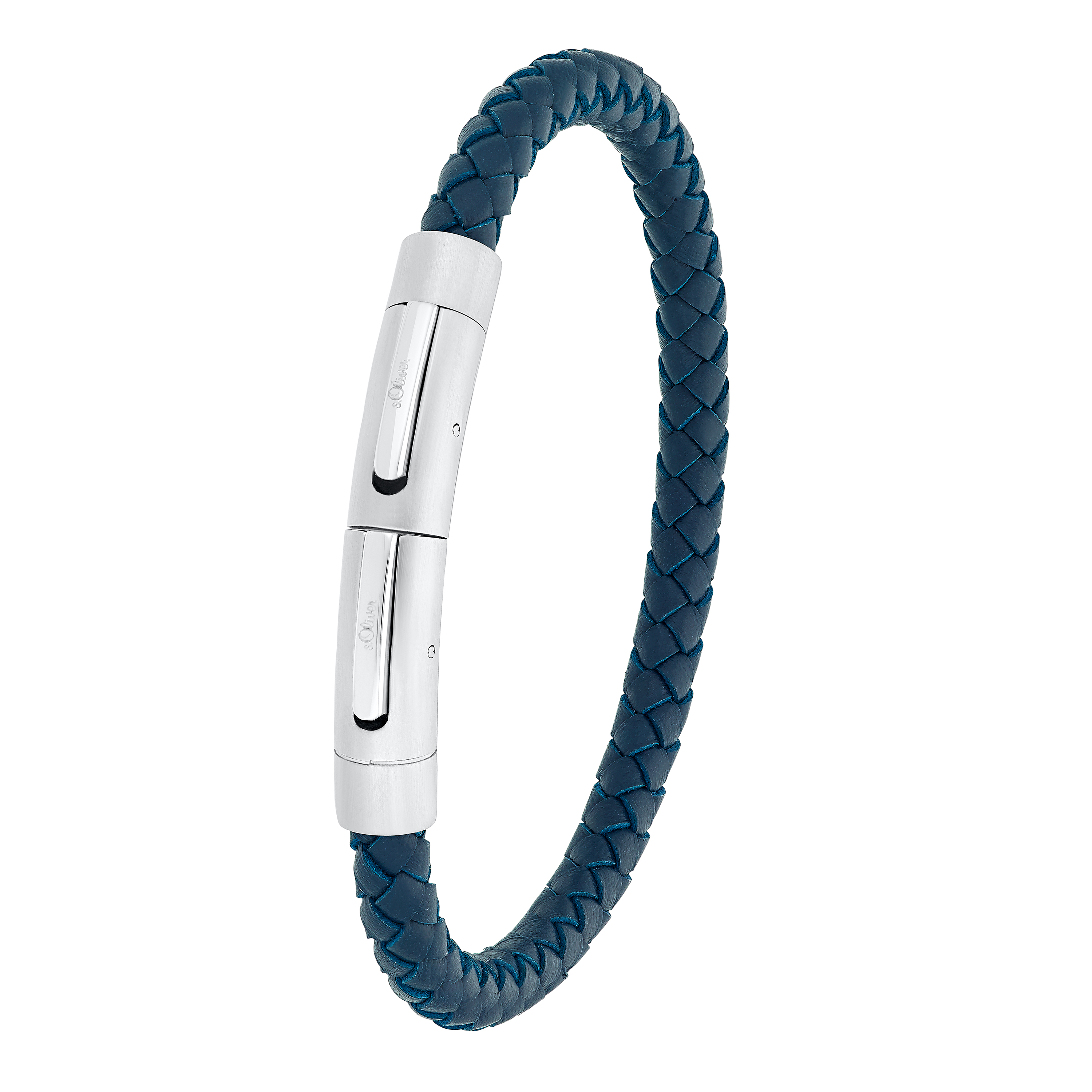 S. Oliver s.Oliver Armband Ref.-Nr.: 2031554 EST/- Edelstahl, Silber L&auml;nge 22cm