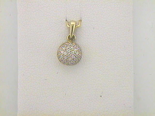 Max Fr&ouml;hlich Halsschmuck Ref.-Nr.: AN 159528 333/- Gold, gelb Zirkonia  Wei&szlig; 