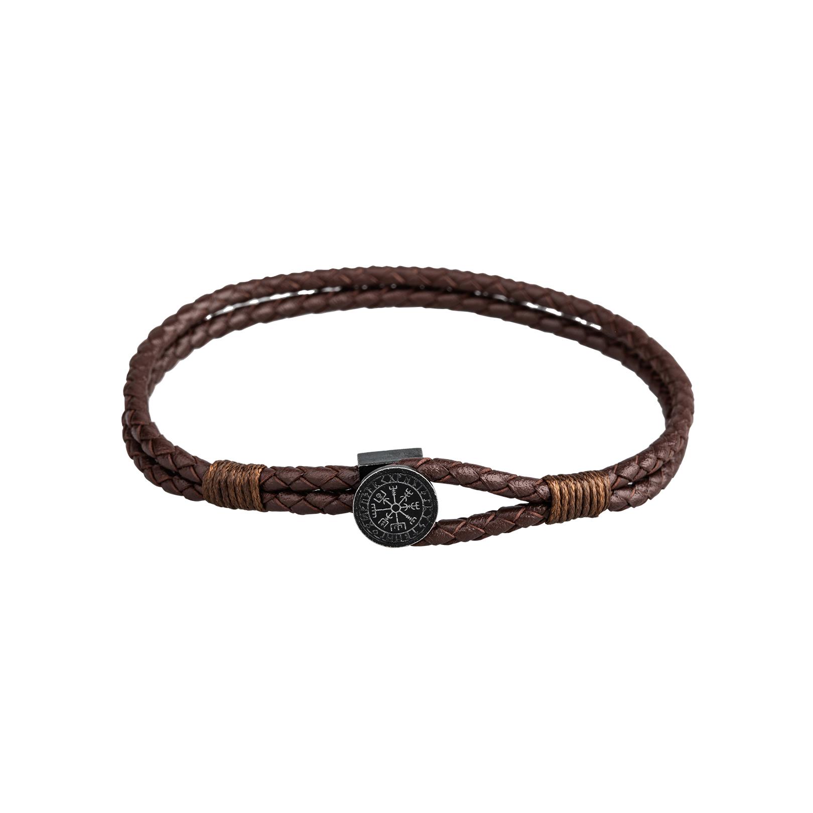 Across Armband Ref.-Nr.: AL11LAGBR Edelstahl L&auml;nge 22