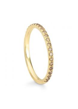 Saint Maurice Ringe Ref.-Nr.: 4806592-0 585/- Gold, gelb 23 Diamant braun kleine Einschl&uuml;sse Brillantschliff 0,345ct.  Ringgr&ouml;&szlig;e 52