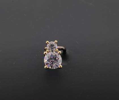Wilhelm M&uuml;ller Halsschmuck Ref.-Nr.: 650959019 333/- Gold 2 Zirkonia  Wei&szlig; 