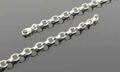 Wilhelm M&uuml;ller Armband Ref.-Nr.: 752124020 925/- Silber L&auml;nge 19 cm