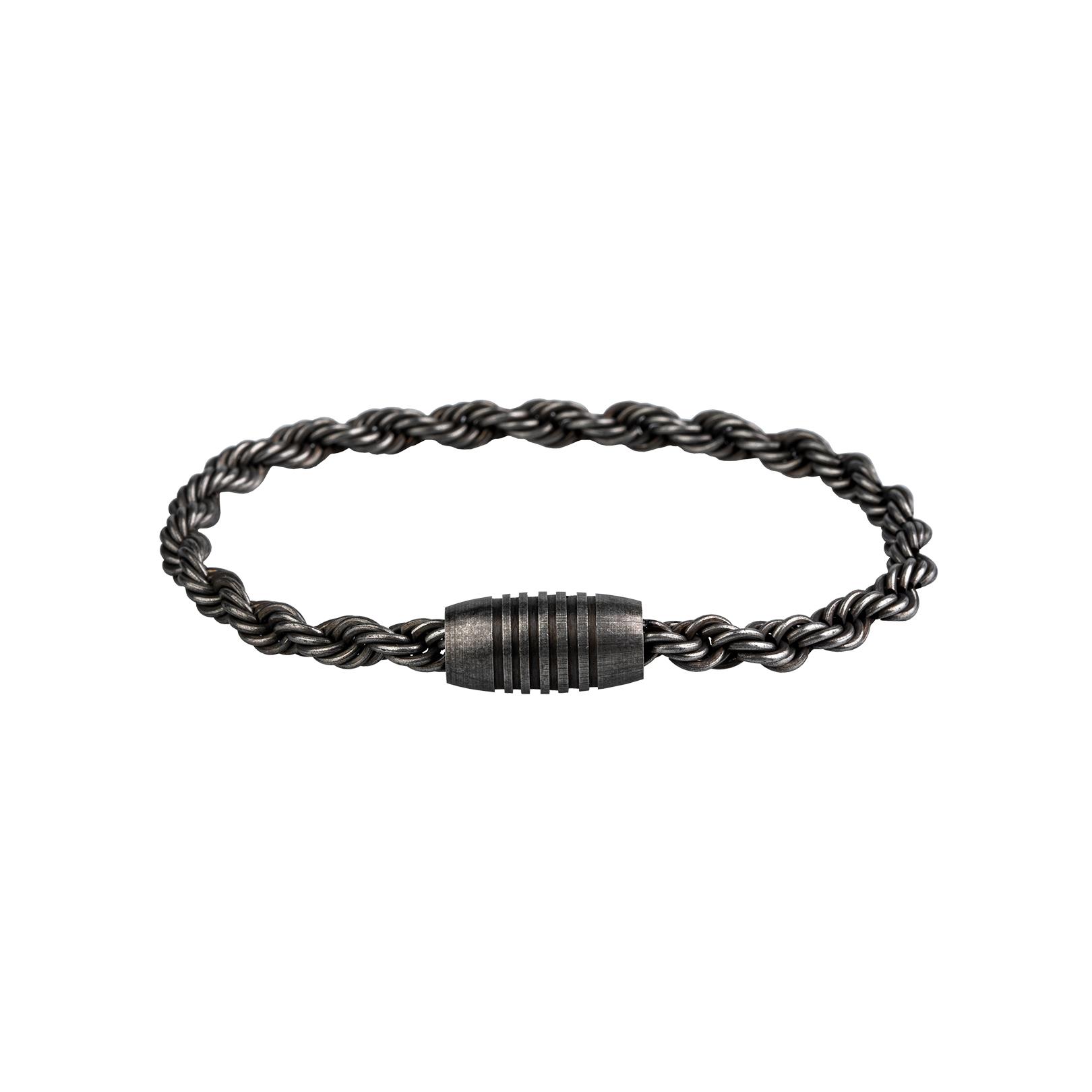 Across Armband Ref.-Nr.: AB07MAG Edelstahl L&auml;nge 22 cm