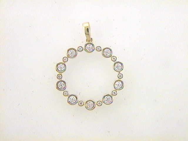 Max Fr&ouml;hlich Halsschmuck Ref.-Nr.: 710/188568 585/- Gold, gelb 20 Diamant Wesselton deutliche Einschl&uuml;sse 0,10ct. 