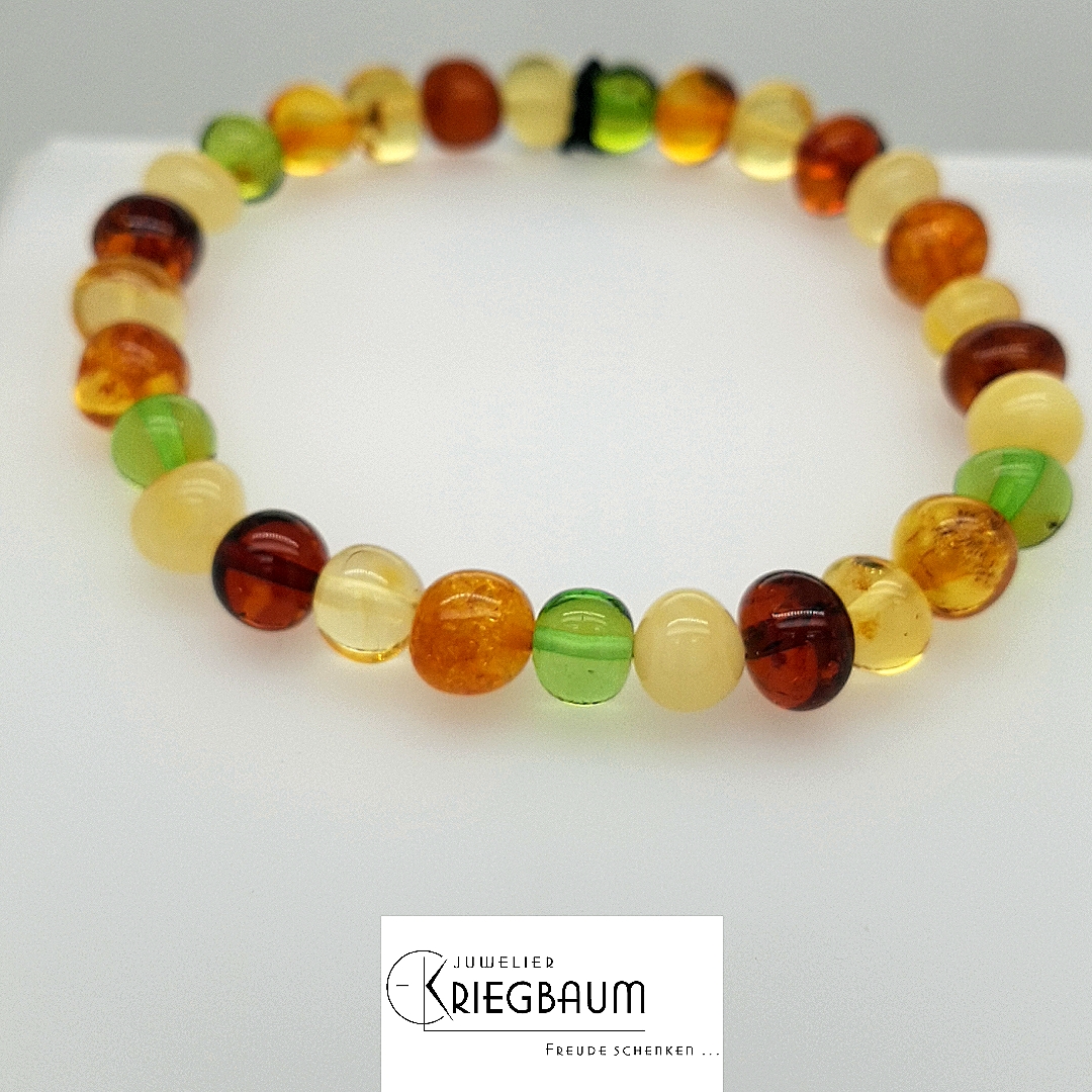 Herrling Bernsteinschmuck Divers Ref.-Nr.: M-76595 28 Bernstein multicolor 