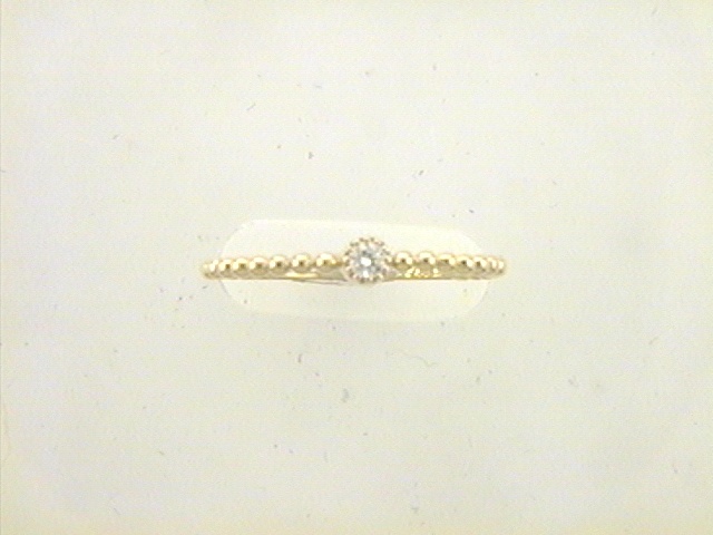 Max Fr&ouml;hlich Mio Fallegro Ringe Ref.-Nr.: mf2233/54 585/- Gold, gelb 1 Diamant Wesselton kleine Einschl&uuml;sse Brillantschliff 0,07ct.  Ringgr&ouml;&szlig;e 54