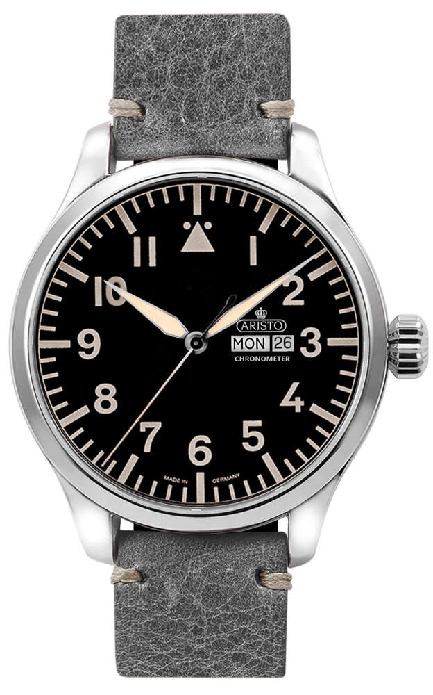 Aristo Herrenuhren Leder Automatik 50 Meter Ref.-Nr.: 4H2836VL 13/50