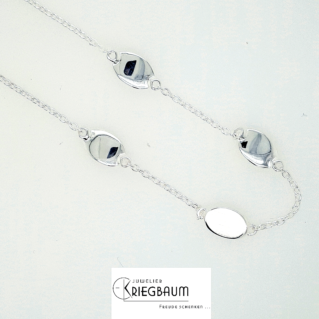 Linkenheil Armband Ref.-Nr.: 0956-6900 925/- Silber L&auml;nge 19+4 cm