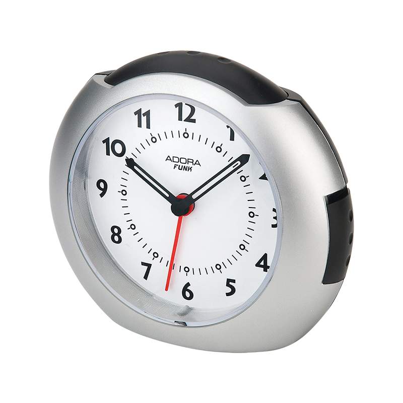 Adora Funk Wecker Kunststoff, Silber Funk Ref.-Nr.: 3-202922-001