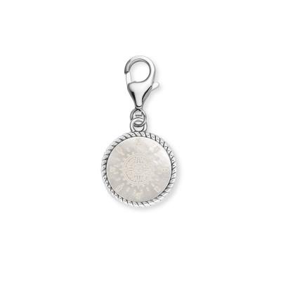 Engelsrufer Halsschmuck Ref.-Nr.: ERC-ORNAWINDROSE-PE 925/- Silber, Rhodiniert 1 Perlmutt 