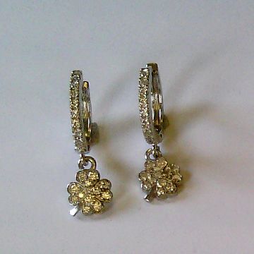 Engelkemper Ohrschmuck Ref.-Nr.: 5-213294-001 925/- Silber, Rhodiniert Zirkonia  Wei&szlig; 