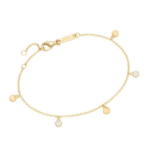 Giorgio Martello Armband Ref.-Nr.: 205679190 Zirkonia  Wei&szlig;  L&auml;nge 19 cm