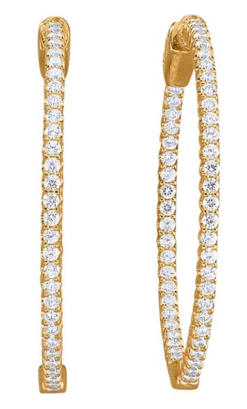 Giorgio Martello Ohrschmuck Ref.-Nr.: 412769 925/- Silber, gelb 14 Zirkonia  schwarz 