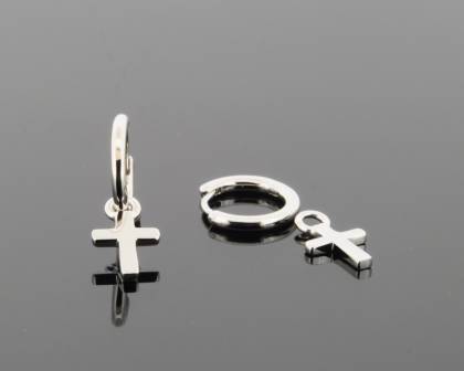 Wilhelm M&uuml;ller Ohrschmuck Ref.-Nr.: 743082019 925/- Silber, Rhodiniert