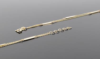 Wilhelm M&uuml;ller Armband Ref.-Nr.: 902581019 585/- Gold, gold L&auml;nge 17+2 cm