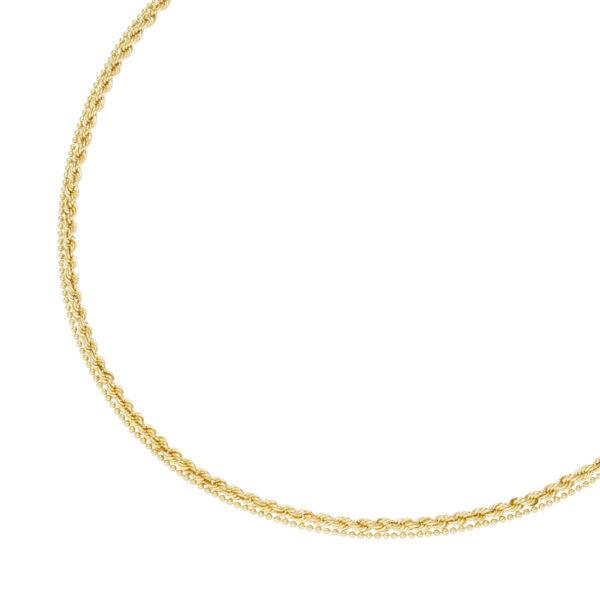 Schmuckkollektion Kriegbaum Ketten Ref.-Nr.: 99072440450 375/- Gold, gelb L&auml;nge 42+3 cm