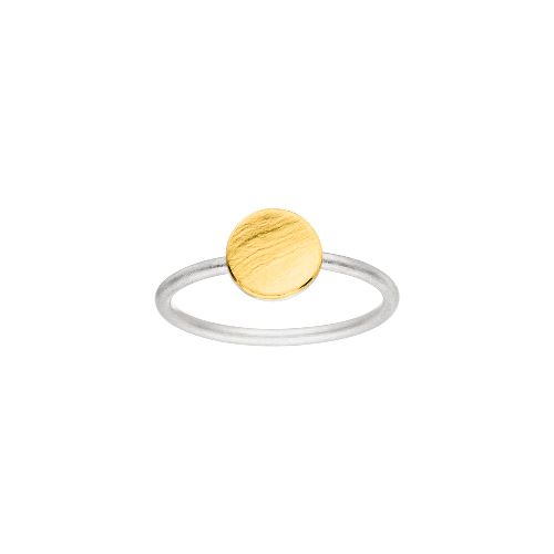 MANU Ringe Ref.-Nr.: R1355W 925/- Silber, bicolor Ringgr&ouml;&szlig;e 56