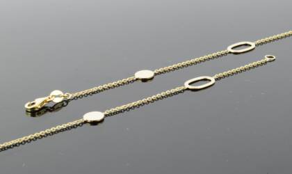 Wilhelm M&uuml;ller Armband Ref.-Nr.: 902580019 585/- Gold, gold Individual-Nr. Z745