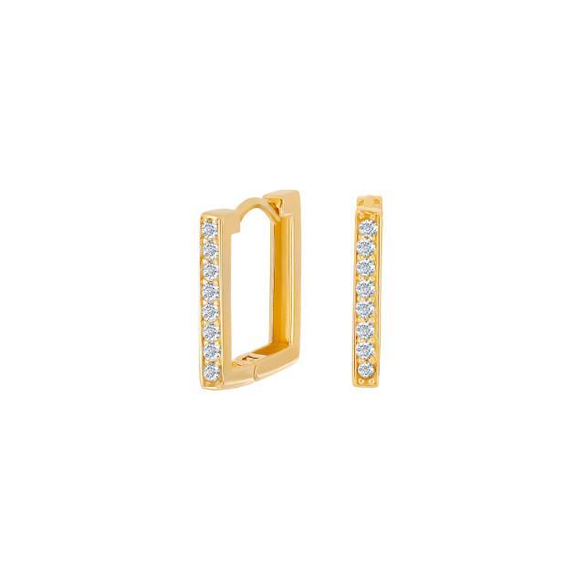Nordahl Ohrschmuck Ref.-Nr.: 30831960300 333/- Gold, gelb Zirkonia  Wei&szlig; 
