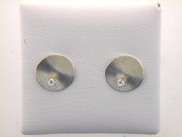 Max Fr&ouml;hlich Ohrschmuck Ref.-Nr.: 23-248 333/- Gold, gelb 2 Zirkonia  Wei&szlig; 