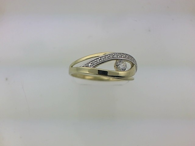 Max Fr&ouml;hlich Ringe Ref.-Nr.: 23-238/56 333/- Gold, gelb Zirkonia  Wei&szlig;  Ringgr&ouml;&szlig;e 56