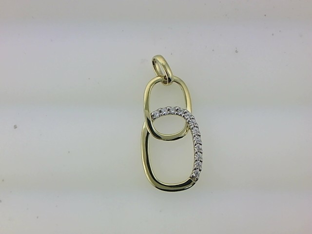 Max Fr&ouml;hlich Halsschmuck Ref.-Nr.: 23-216 333/- Gold, gelb Zirkonia  Wei&szlig; 