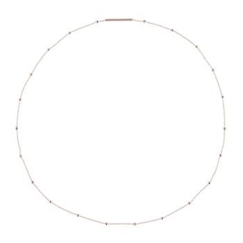 Ernstes Design Ketten Ref.-Nr.: AK38.45 Edelstahl, Ros&eacute; L&auml;nge 45 cm