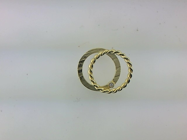 Max Fr&ouml;hlich Mio Fallegro Halsschmuck Ref.-Nr.: 88/191898 585/- Gold, gelb 1 Diamant Wesselton  Weiss kleine Einschl&uuml;sse Brillantschliff 0,012ct. 