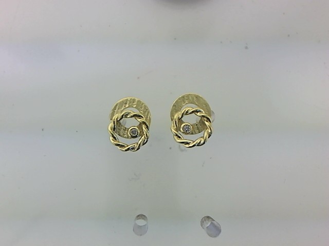 Max Fr&ouml;hlich Mio Fallegro Ohrschmuck Ref.-Nr.: 88/191897 2 Diamant Wesselton  Weiss kleine Einschl&uuml;sse Brillantschliff 0,015ct. 