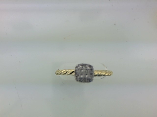 Max Fr&ouml;hlich Mio Fallegro Ringe Ref.-Nr.: 710/191811/54 585/- Gold, gelb 18 Diamant Wei&szlig; kleine Einschl&uuml;sse Brillantschliff 0,10ct.  Ringgr&ouml;&szlig;e 54