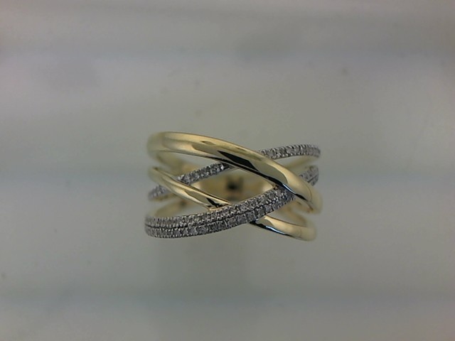 Max Fr&ouml;hlich Mio Fallegro Ringe Ref.-Nr.: 708/191838/58 585/- Gold, gelb 76 Diamant Wesselton  Weiss kleine Einschl&uuml;sse Brillantschliff 0,23ct.  Ringgr&ouml;&szlig;e 58