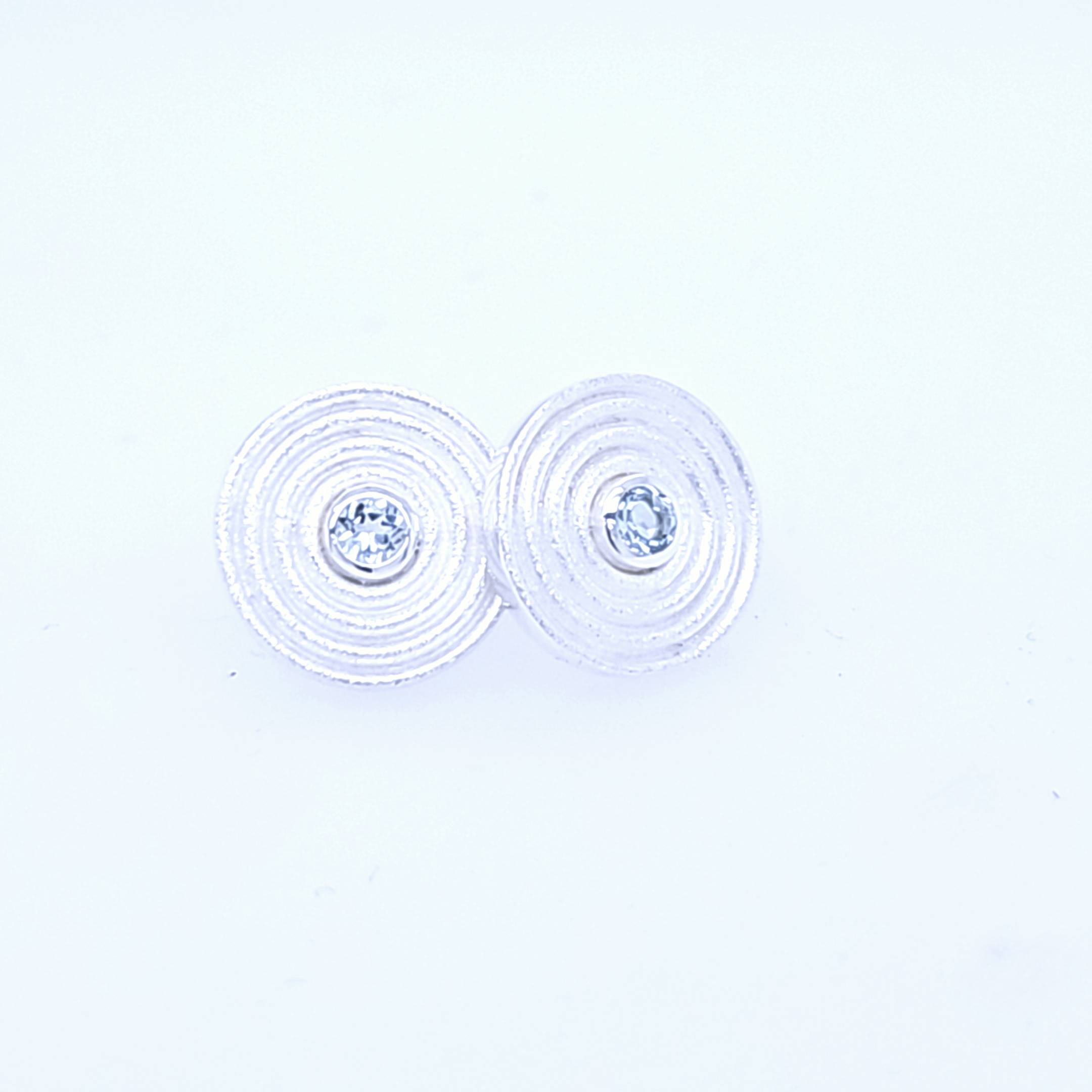 Linkenheil Ohrschmuck Ref.-Nr.: 18033-3941 925/- Silber 2 Topas blau 