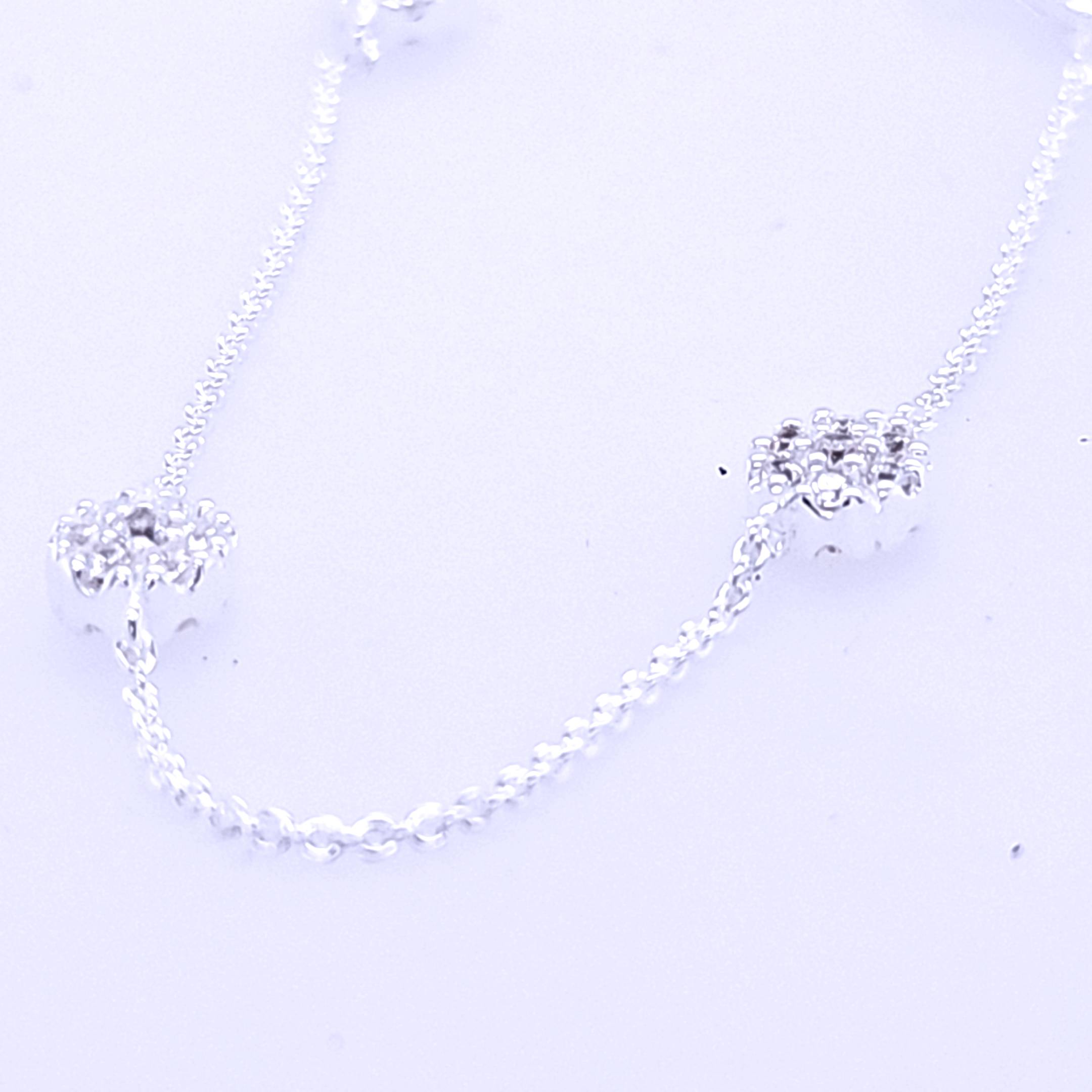 Linkenheil Armband Ref.-Nr.: 13245-6901 21 Zirkonia  Wei&szlig; rund 19 cm