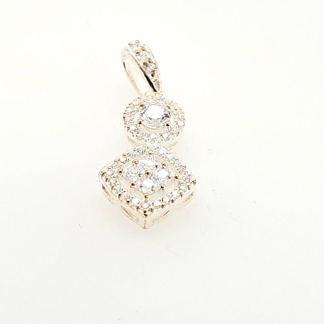 Linkenheil Halsschmuck Ref.-Nr.: 9642-4901 925/- Silber 30 Zirkonia  