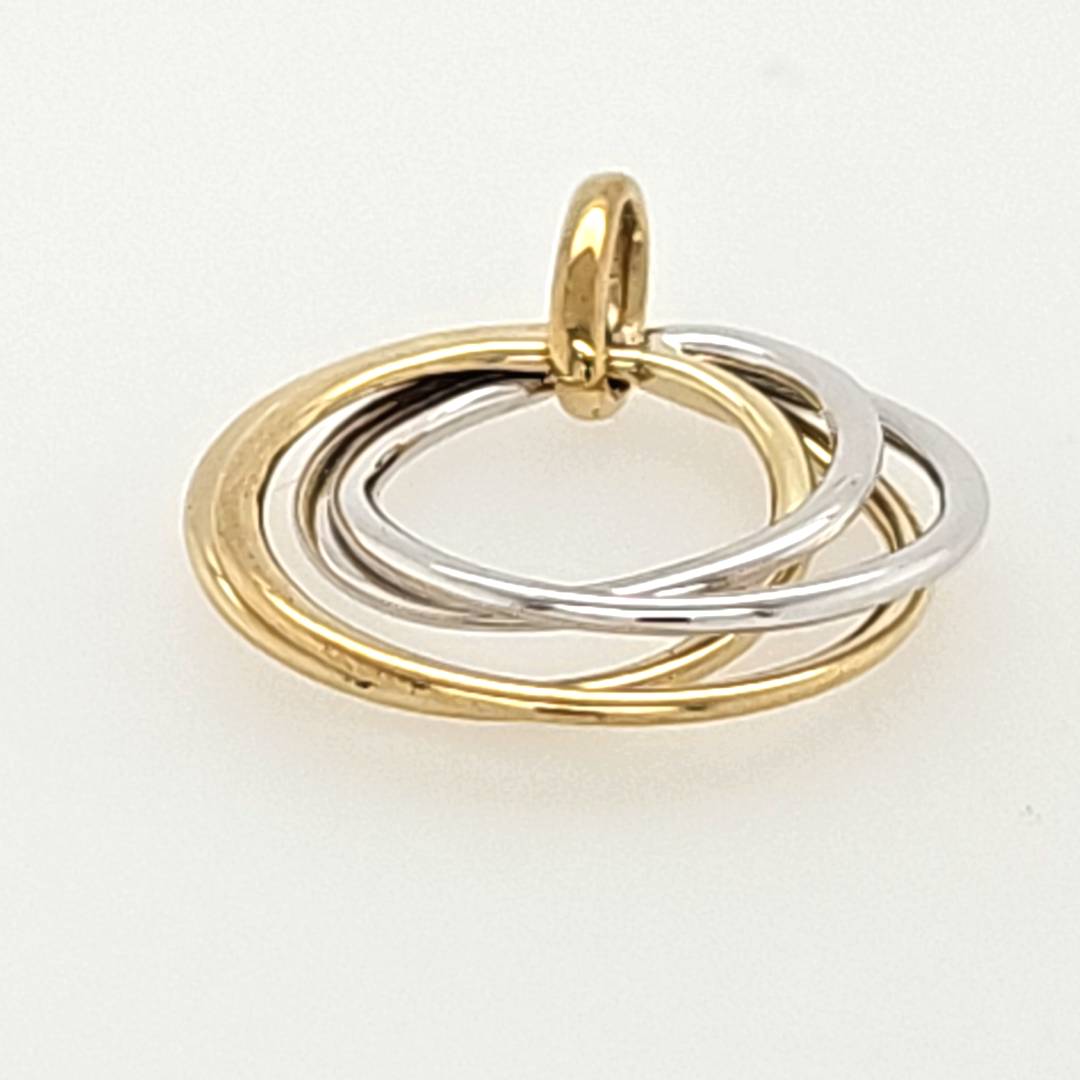 Linkenheil Halsschmuck Ref.-Nr.: 41039-4300 333/- Gold, Gelbgold/Weissgold