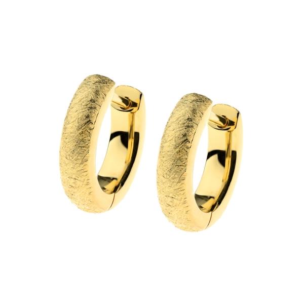 Ernstes Design Ohrringe Ref.-Nr.: E637 EST/- Edelstahl, gelb