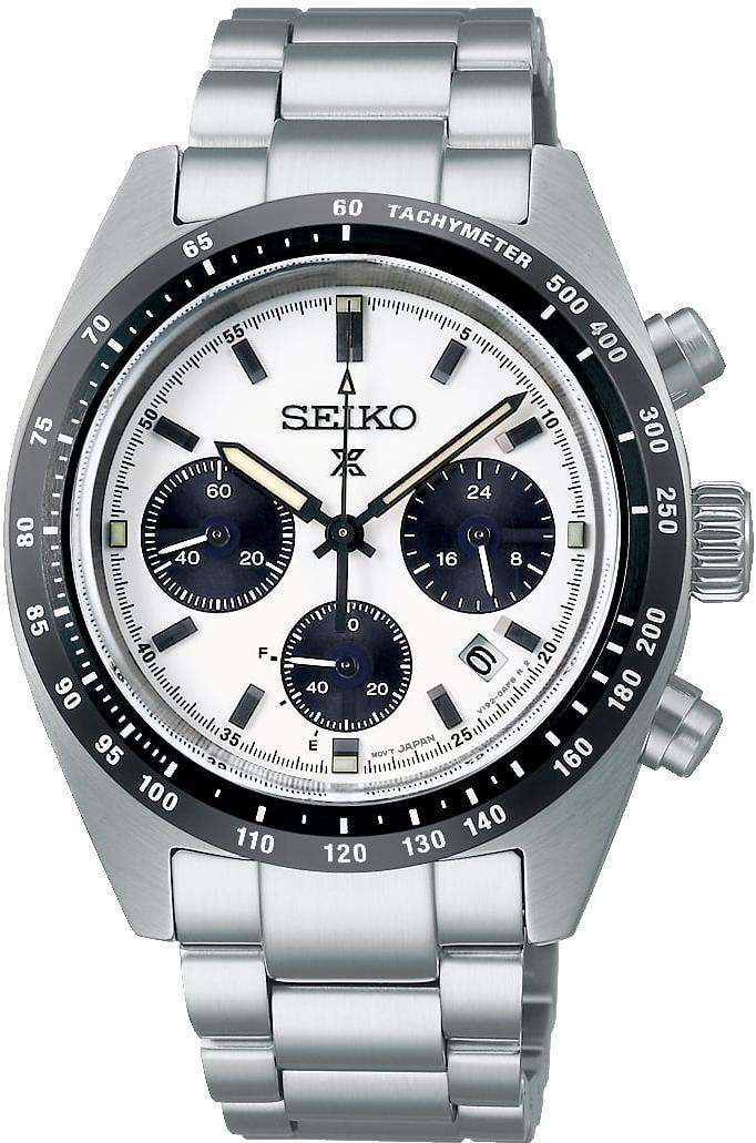 Seiko Herrenuhren Ziffernblatt: Hell Index  Edelstahl Gliederband Solar 100 Meter Ref.-Nr.: SSC813P1
