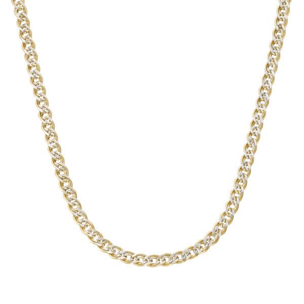 Schmuckkollektion Kriegbaum Halsschmuck Ref.-Nr.: 99086150450 585/- Gold, bicolor L&auml;nge 45 cm