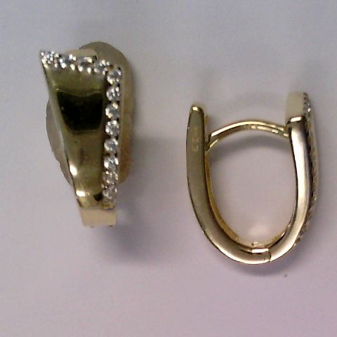 Engelkemper Ohrschmuck Ref.-Nr.: 6-212227-001 333/- Gold, gelb Zirkonia  Wei&szlig; 