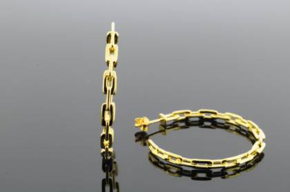 Wilhelm M&uuml;ller Ohrschmuck Ref.-Nr.: 743461019 925/- Silber, gelb