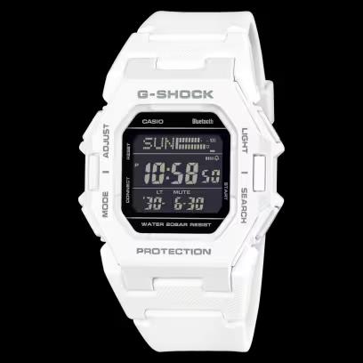 Casio G-Shock Herrenuhren Ziffernblatt: Dunkel Beleuchtetes Display  Kunststoff Band Quartz 200 Meter Ref.-Nr.: GD-B500-7ER