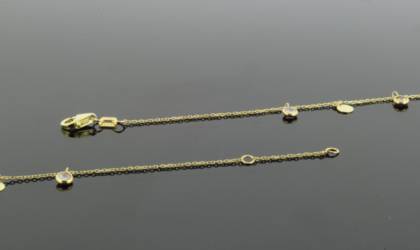 Wilhelm M&uuml;ller Armband Ref.-Nr.: 517364019 333/- Gold, gold L&auml;nge 17+2 cm