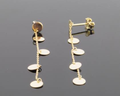 Wilhelm M&uuml;ller Ohrschmuck Ref.-Nr.: 697194019 333/- Gold, gold