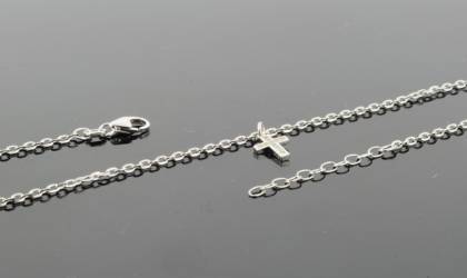Wilhelm M&uuml;ller Sonstige Ref.-Nr.: 752974019 925/- Silber, Rhodiniert 11 Zirkonia  Wei&szlig;  L&auml;nge 25 cm